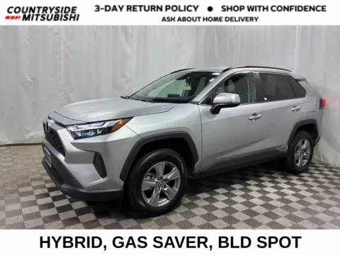 Silver 2025 Toyota RAV4 Hybrid LE for sale in Countryside, IL
