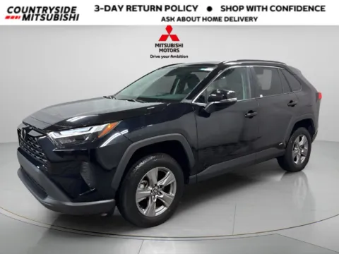 Black 2025 Toyota RAV4 Hybrid LE for sale in Countryside, IL