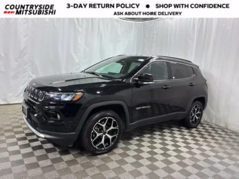 Black 2025 Jeep Compass Limited for sale in Countryside, IL