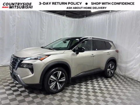 Silver 2024 Nissan Rogue SL for sale in Countryside, IL