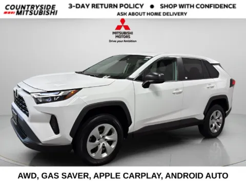 White 2025 Toyota RAV4 LE for sale in Countryside, IL