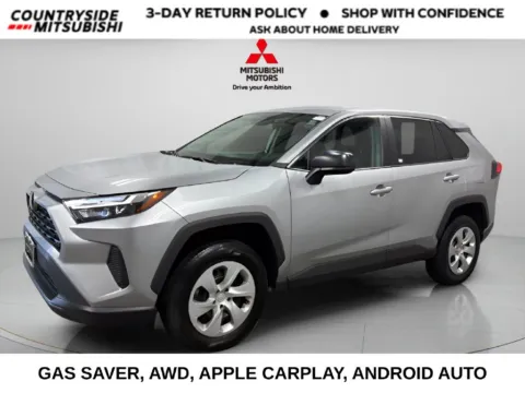 Silver 2025 Toyota RAV4 LE for sale in Countryside, IL