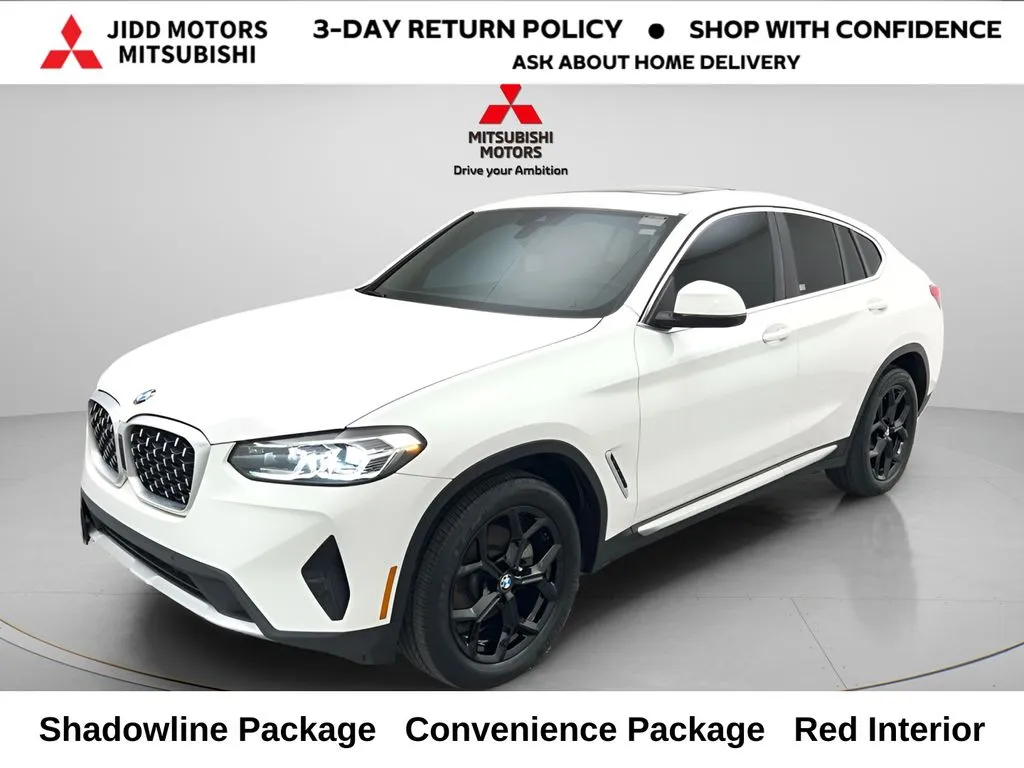 White 2024 BMW X4 xDrive30i for sale in Des Plaines, IL