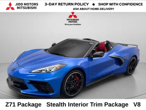 Blue 2024 Chevrolet Corvette Stingray for sale in Des Plaines, IL