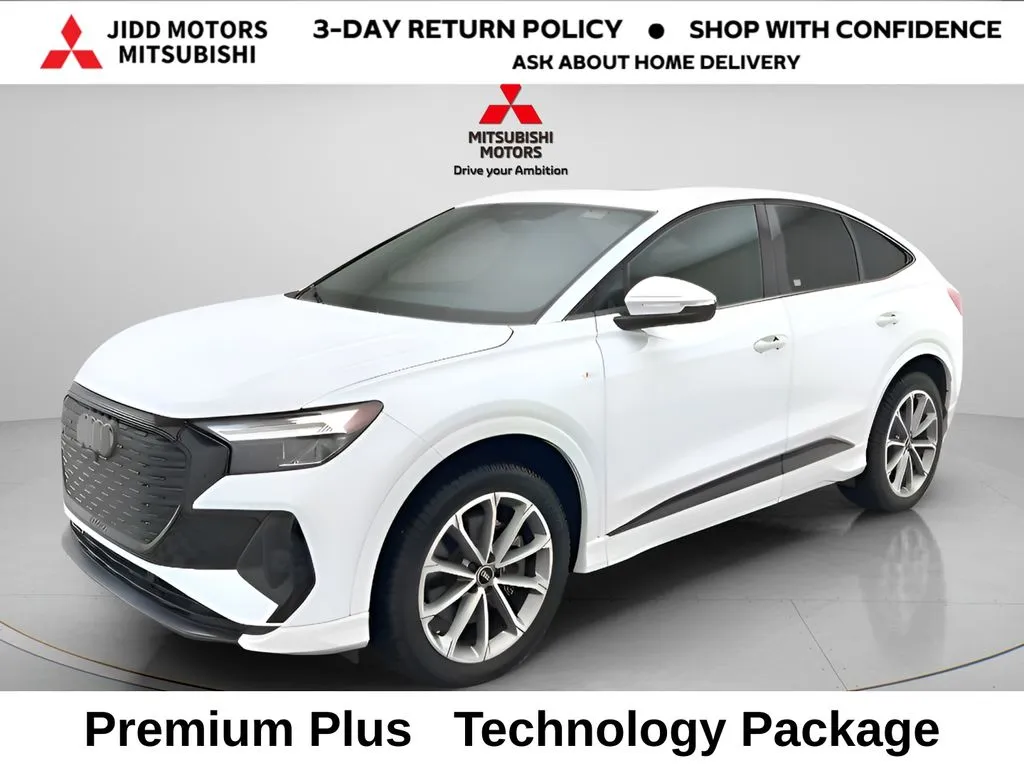 White 2022 Audi Q4 Sportback e-tron Premium Plus for sale in Des Plaines, IL