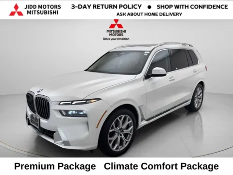White 2025 BMW X7 xDrive40i for sale in Des Plaines, IL