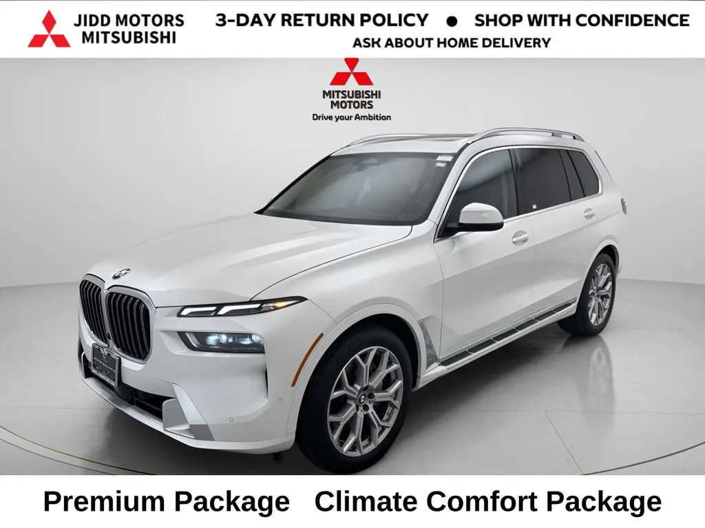 White 2025 BMW X7 xDrive40i for sale in Des Plaines, IL