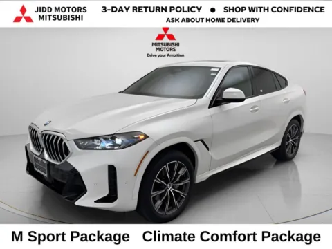 White 2025 BMW X6 xDrive40i for sale in Des Plaines, IL