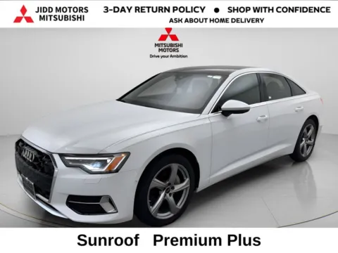 White 2024 Audi A6 45 Premium Plus for sale in Des Plaines, IL