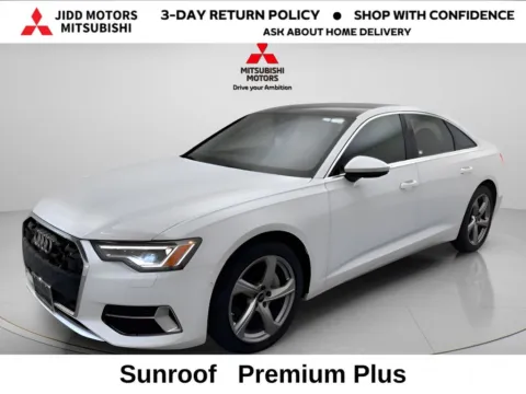 White 2024 Audi A6 45 Premium Plus for sale in Des Plaines, IL