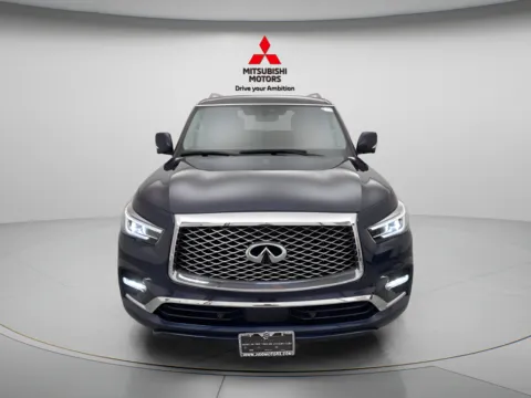 Photos of 2024 INFINITI QX80 LUXE for sale in Des Plaines, IL at Jidd Motors Mitsubishi