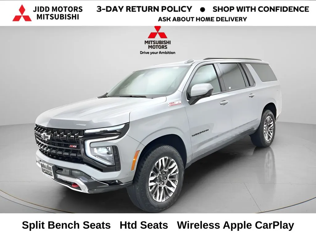 Gray 2025 Chevrolet Suburban Z71 for sale in Des Plaines, IL