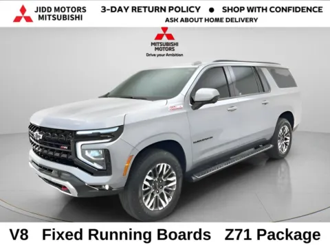 Gray 2025 Chevrolet Suburban Z71 for sale in Des Plaines, IL