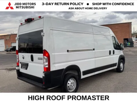 More photos of 2023 Ram ProMaster 2500 High Roof at Jidd Motors Mitsubishi, IL