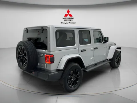 Photos of 2024 Jeep Wrangler Sahara 4xe for sale in Des Plaines, IL at Jidd Motors Mitsubishi