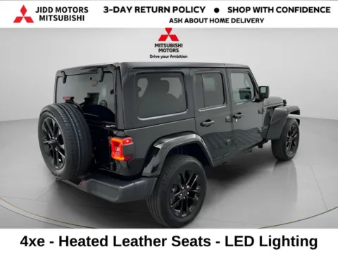 More photos of 2025 Jeep Wrangler Sahara 4xe at Jidd Motors Mitsubishi, IL