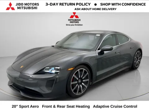 Gray 2022 Porsche Taycan 4S for sale in Des Plaines, IL