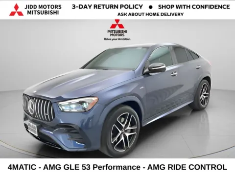 Blue 2024 Mercedes-Benz GLE 53 AMG for sale in Des Plaines, IL