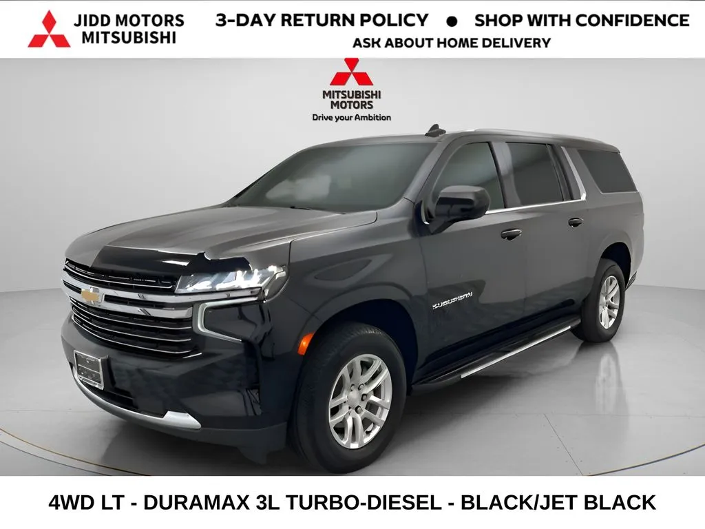 Black 2023 Chevrolet Suburban LT for sale in Des Plaines, IL