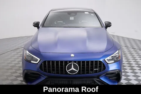 Another view of 2024 Mercedes-Benz AMG GT 53 Matte Carbon Fiber for sale in Des Plaines, IL at Jidd Motors Mitsubishi