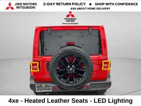 More photos of 2025 Jeep Wrangler Sahara 4xe at Jidd Motors Mitsubishi, IL