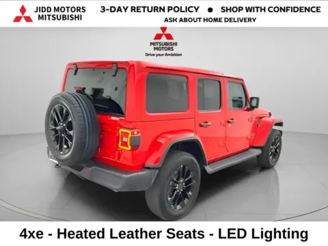 More photos of 2025 Jeep Wrangler Sahara 4xe at Jidd Motors Mitsubishi, IL