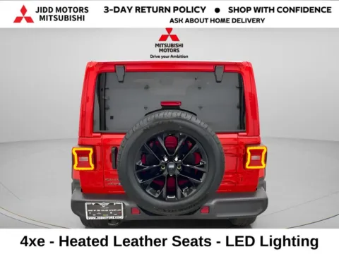 More photos of 2025 Jeep Wrangler Sahara 4xe at Jidd Motors Mitsubishi, IL