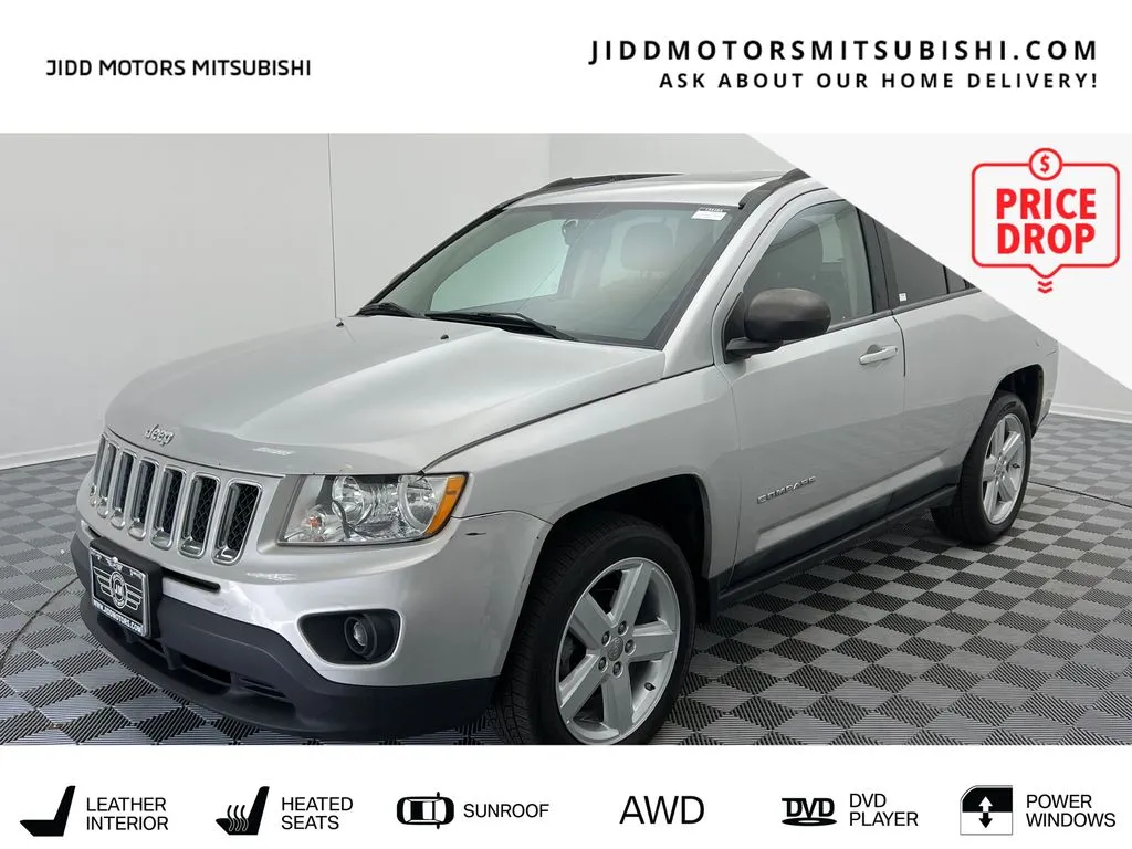 Silver 2011 Jeep Compass Limited for sale in Des Plaines, IL