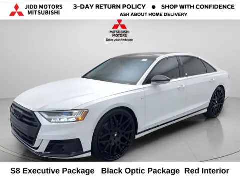 White 2021 Audi S8 4.0T for sale in Des Plaines, IL