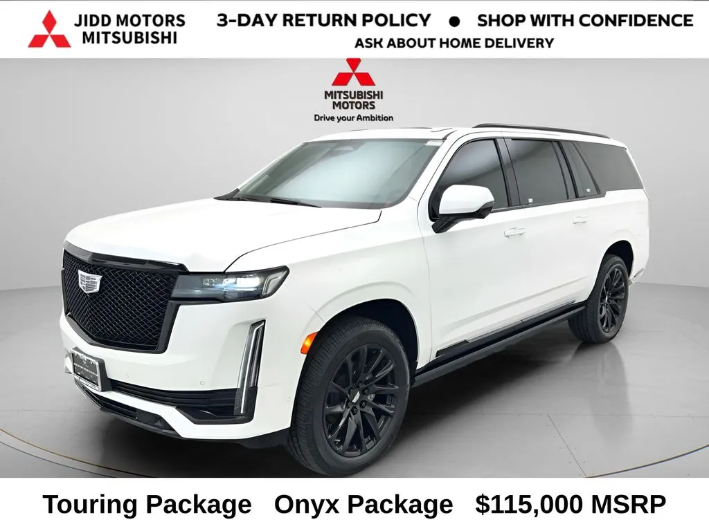White 2022 Cadillac Escalade ESV Sport for sale in Des Plaines, IL