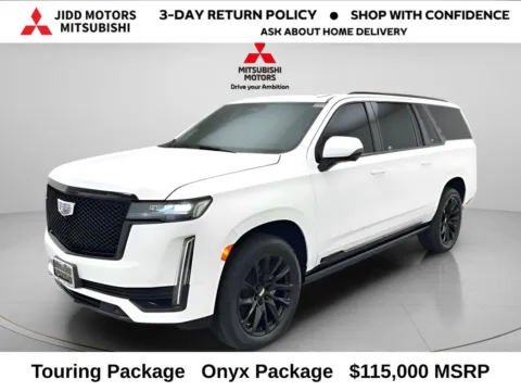 White 2022 Cadillac Escalade ESV Sport for sale in Des Plaines, IL