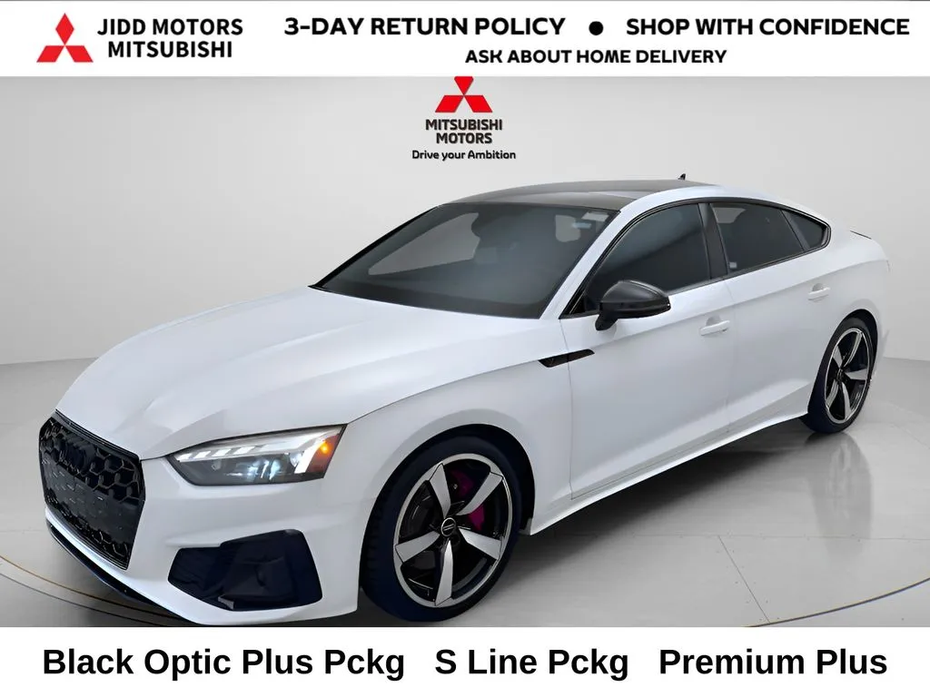 White 2023 Audi A5 Sportback 45 S line Premium Plus for sale in Des Plaines, IL