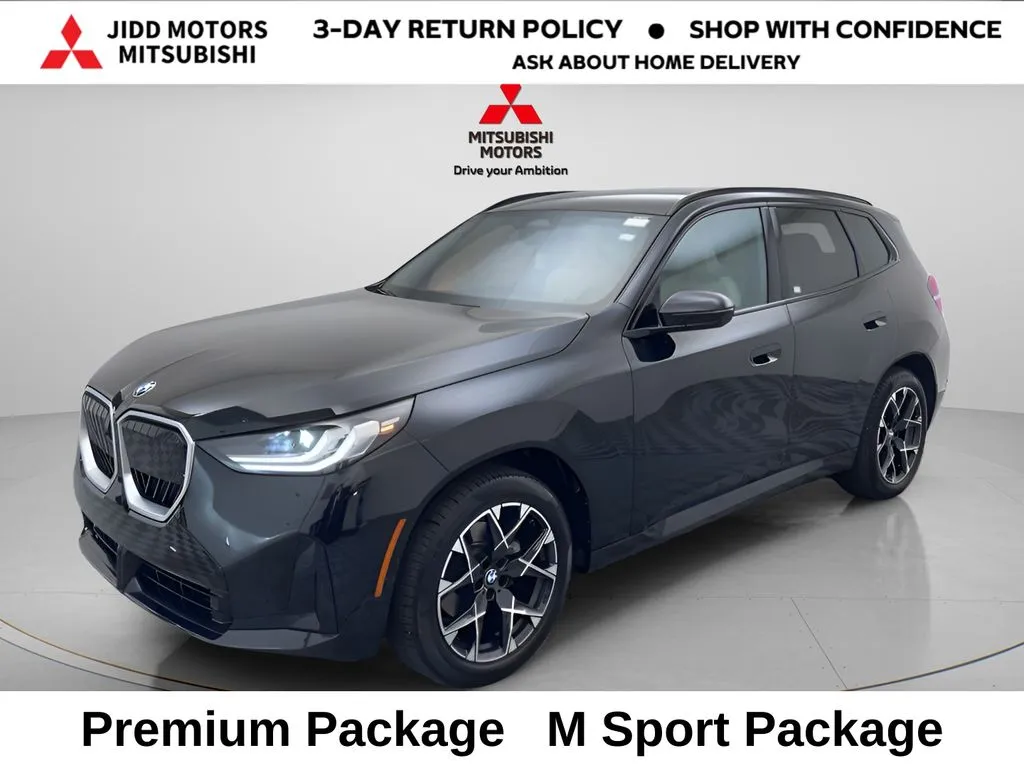 Black 2025 BMW X3 30 xDrive for sale in Des Plaines, IL