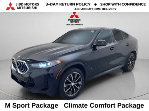 Black 2025 BMW X6 xDrive40i for sale in Des Plaines, IL