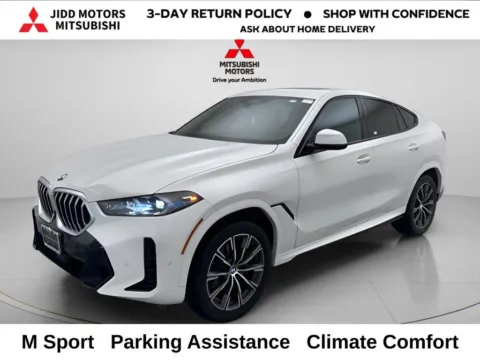 White 2025 BMW X6 xDrive40i for sale in Des Plaines, IL