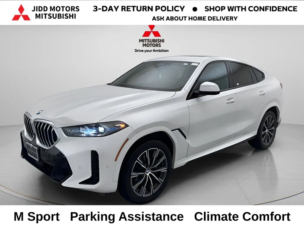 White 2025 BMW X6 xDrive40i for sale in Des Plaines, IL