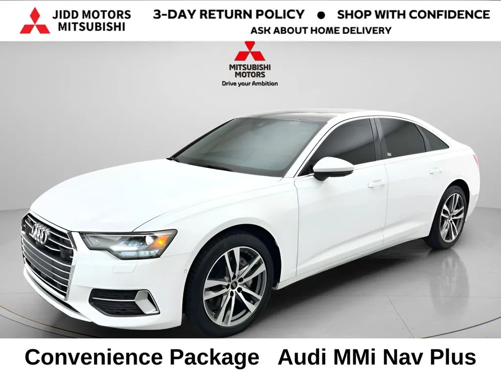 White 2023 Audi A6 45 Premium for sale in Des Plaines, IL
