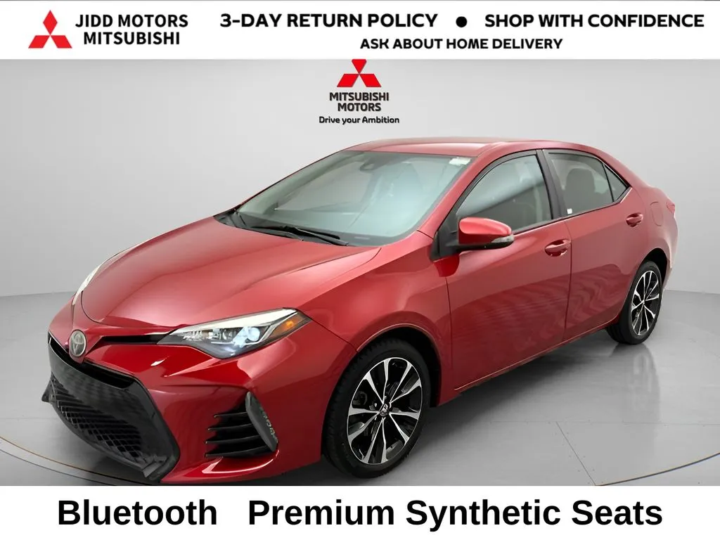 Red 2017 Toyota Corolla SE for sale in Des Plaines, IL