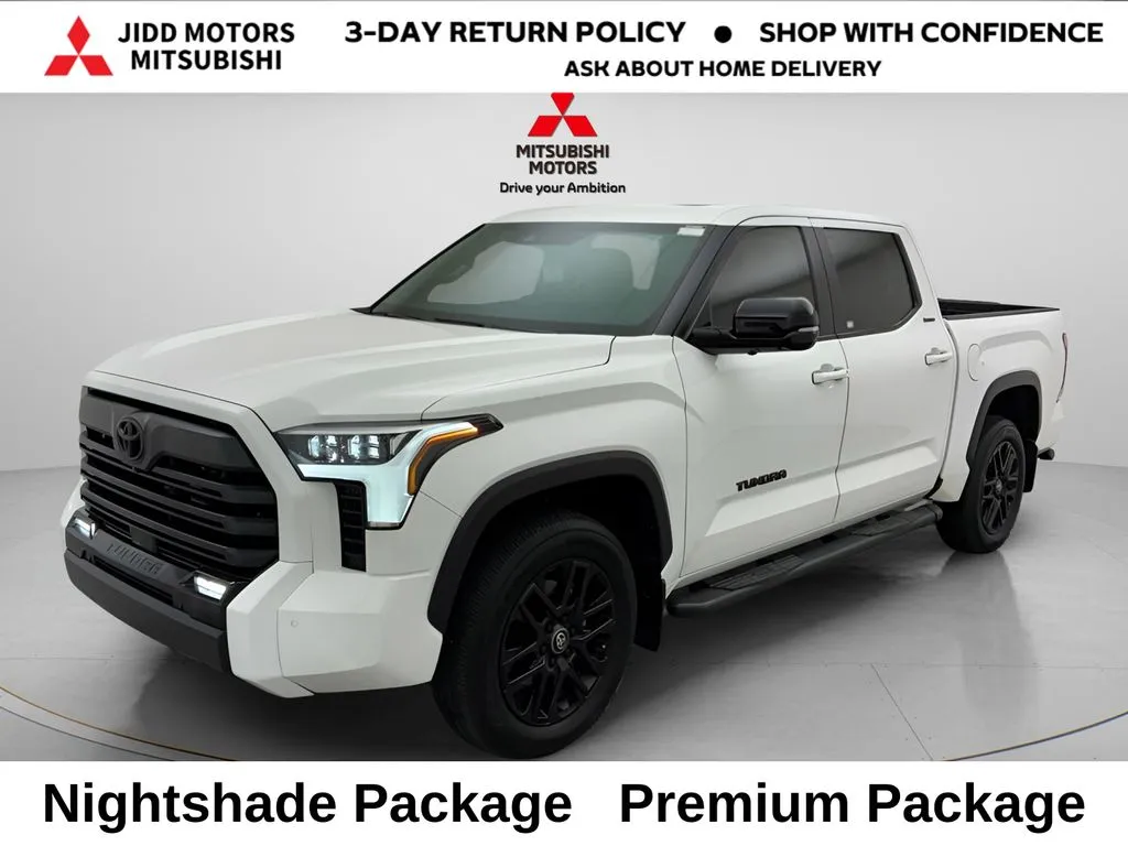 White 2025 Toyota Tundra Limited for sale in Des Plaines, IL