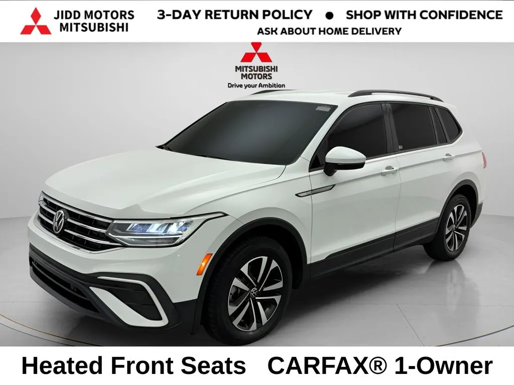 White 2024 Volkswagen Tiguan 2.0T S for sale in Des Plaines, IL