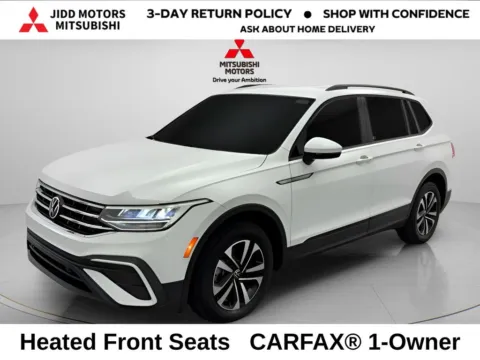 White 2024 Volkswagen Tiguan 2.0T S for sale in Des Plaines, IL