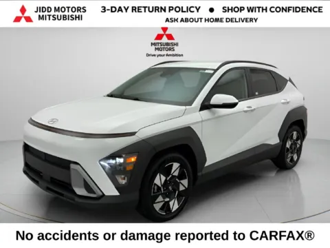 White 2025 Hyundai Kona SEL for sale in Des Plaines, IL