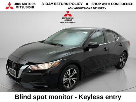Black 2023 Nissan Sentra SV for sale in Des Plaines, IL