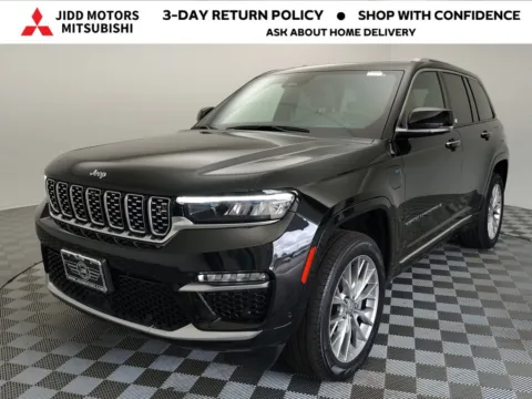 Black 2023 Jeep Grand Cherokee Summit 4xe for sale in Des Plaines, IL