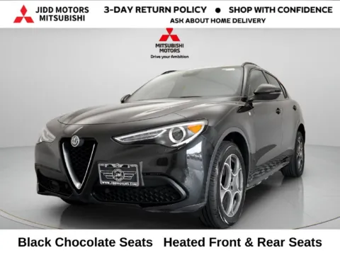 Black 2023 Alfa Romeo Stelvio Ti for sale in Des Plaines, IL