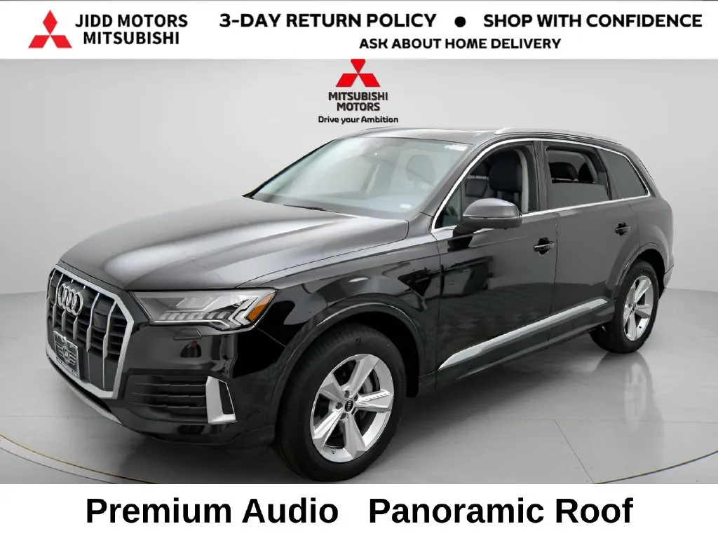 Black 2024 Audi Q7 45 Premium Plus for sale in Des Plaines, IL