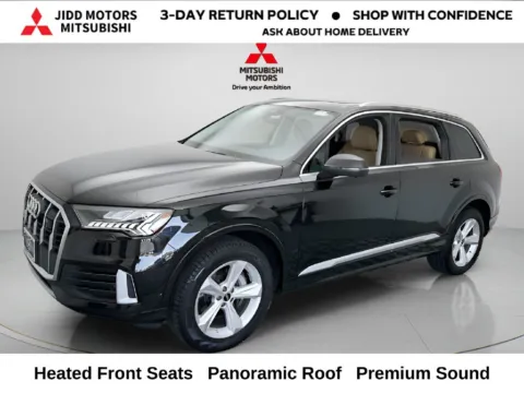 Black 2024 Audi Q7 45 Premium Plus for sale in Des Plaines, IL