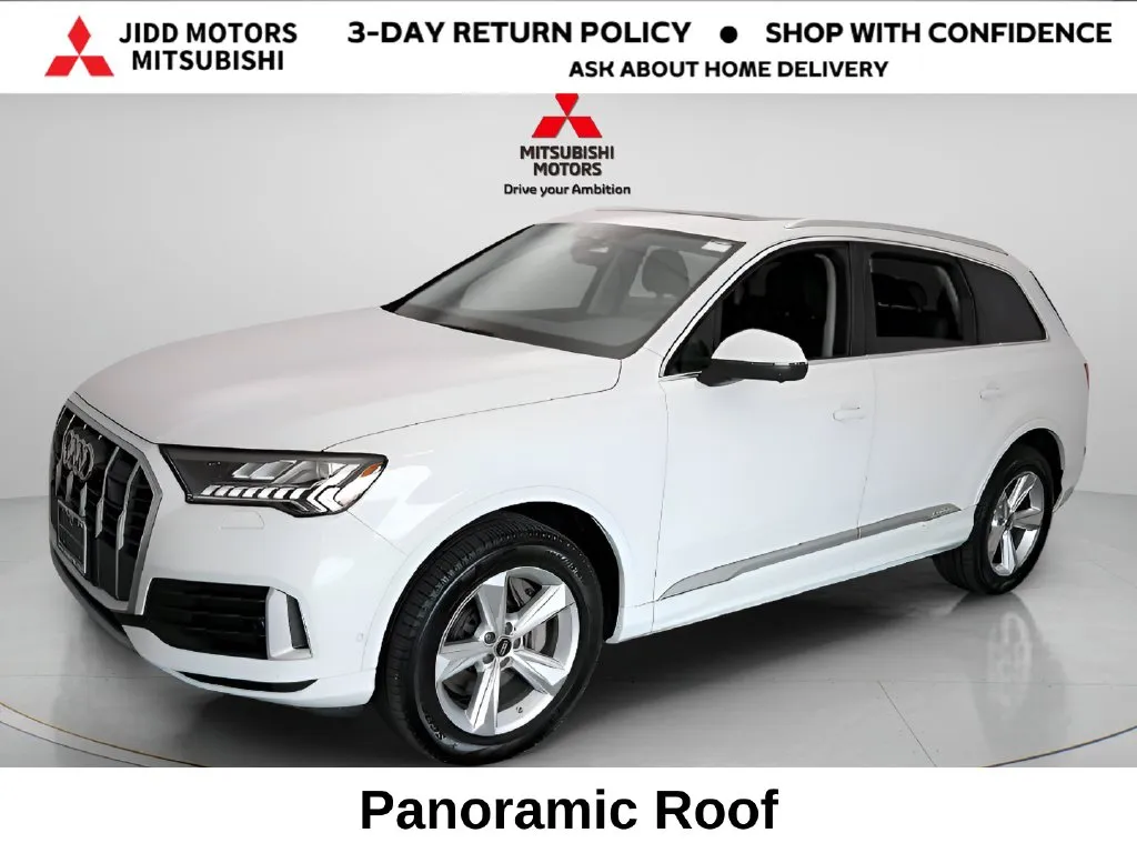 White 2024 Audi Q7 45 Premium Plus for sale in Des Plaines, IL