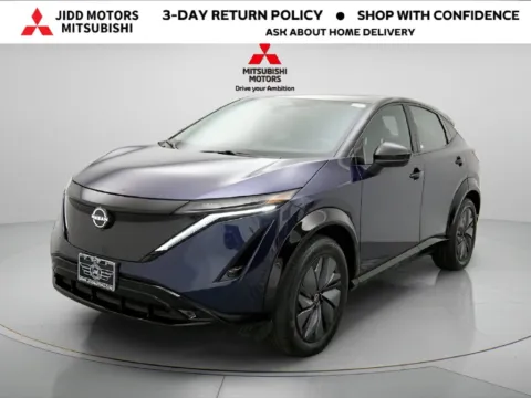 Photos of 2023 Nissan Ariya ENGAGE e-4ORCE for sale in Des Plaines, IL at Jidd Motors Mitsubishi