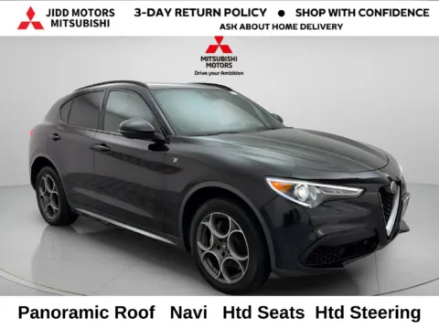 Black 2023 Alfa Romeo Stelvio Ti for sale in Des Plaines, IL